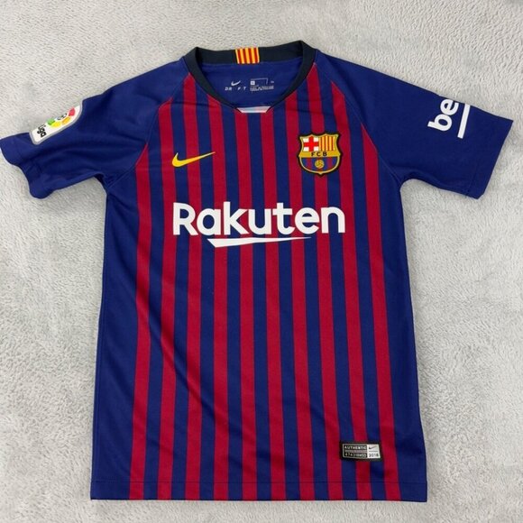 Nike FC Barcelona Soccer Jersey Youth Size Small - Picture 1 of 16